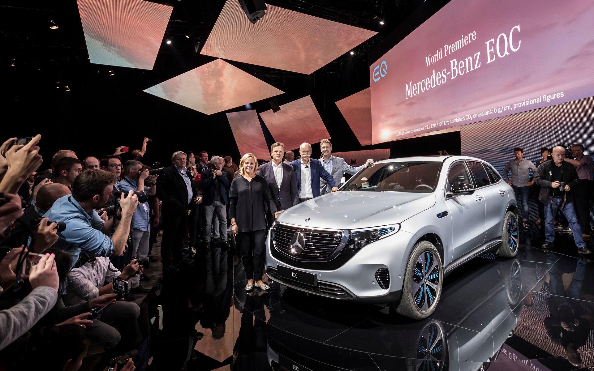 Mercedes-Benz EQ : l’étoile d’argent maintenant électrifiée