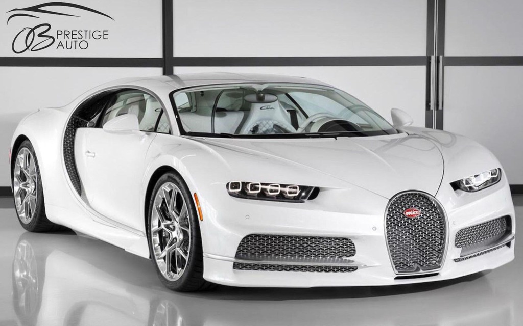 Le Québécois Olivier Benloulou ajoute une Bugatti Chiron à sa collection