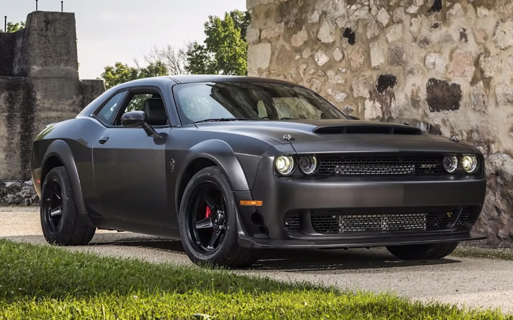 Une Dodge Challenger SRT Demon de 1 400 chevaux!