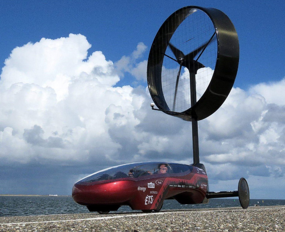 Un étudiant de l&rsquo;ÉTS participe au développement d’un véhicule éolien prometteur