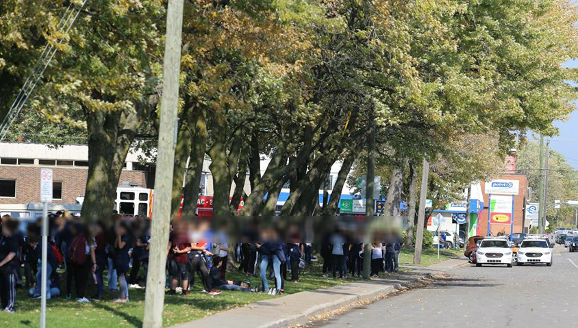 Fausse alarme incendie à l’école Saint-François-Xavier