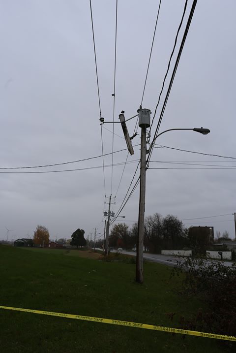 Plus de 400 clients privés d&rsquo;électricité à Saint-Constant