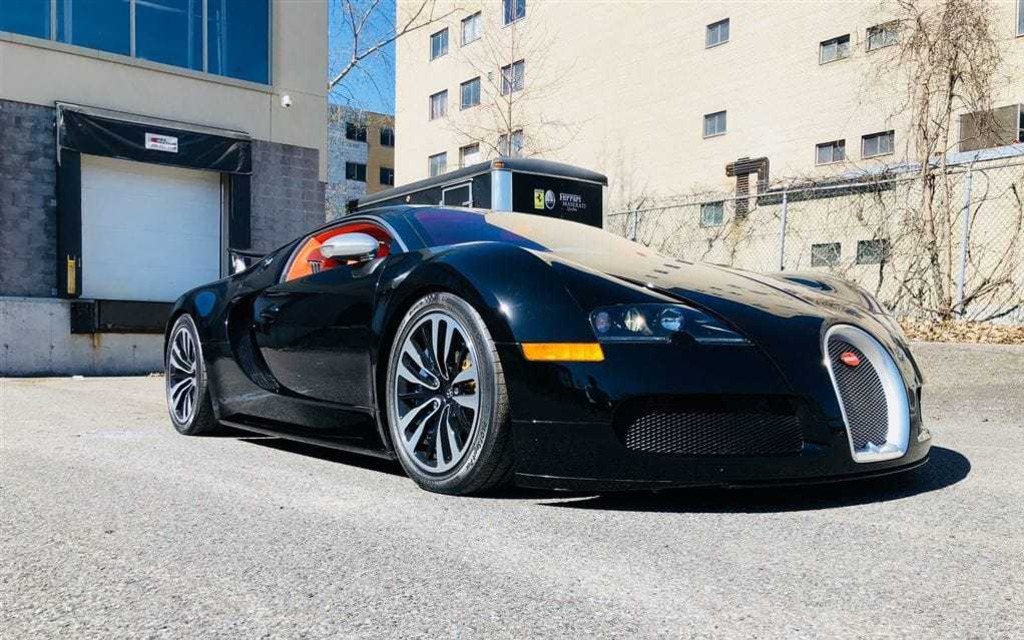 Une rare Bugatti Veyron à vendre à Montréal