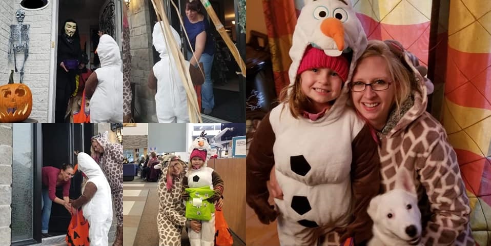 Une immense récolte à l’Halloween recréée pour une mère et sa fille