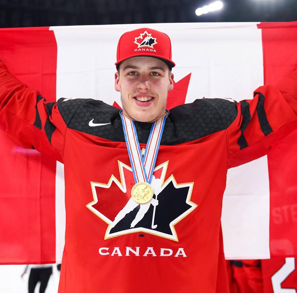 Mondial de hockey junior : Maxime Comtois fait son Mario Lemieux contre le Danemark