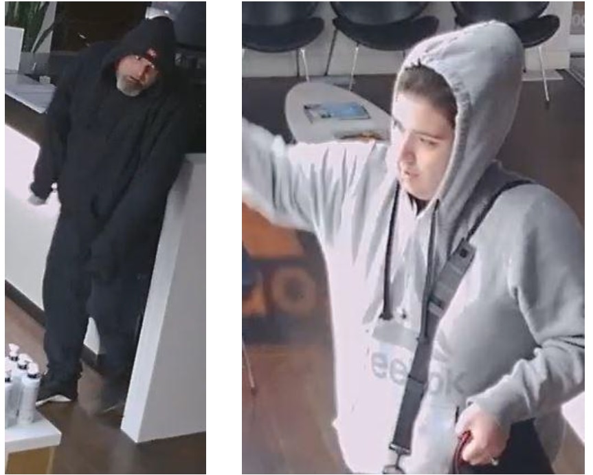 Recherchés pour un vol de 1500 $ dans un salon de coiffure