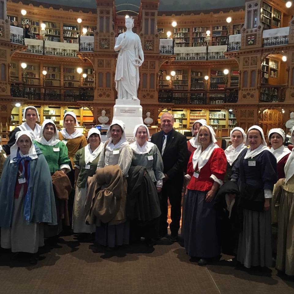 Des filles du Roy de La Prairie à Ottawa