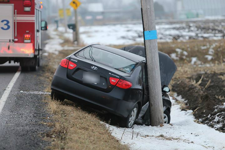 Accident de la route à Saint-Constant