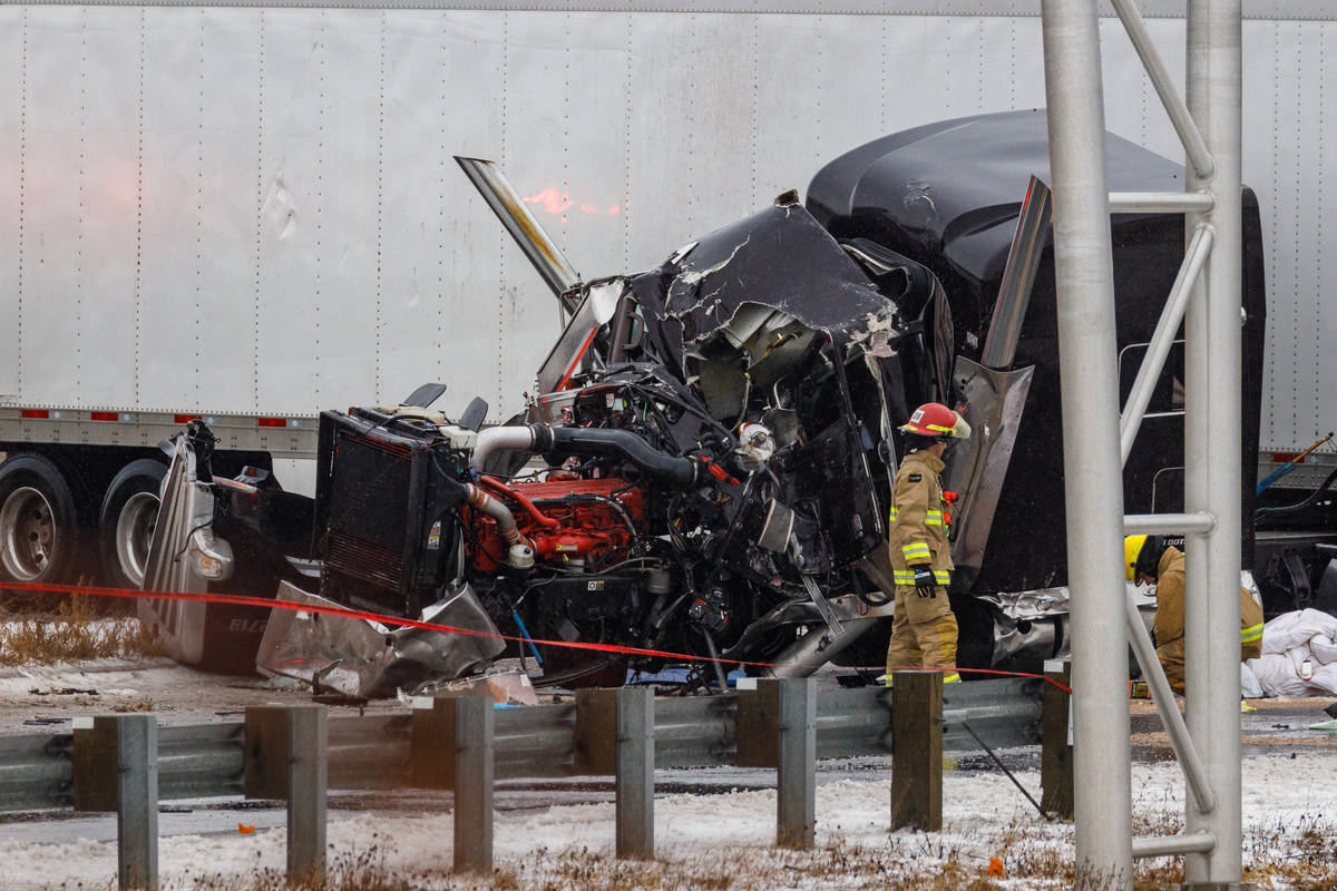 Le camionneur blessé est hors de danger
