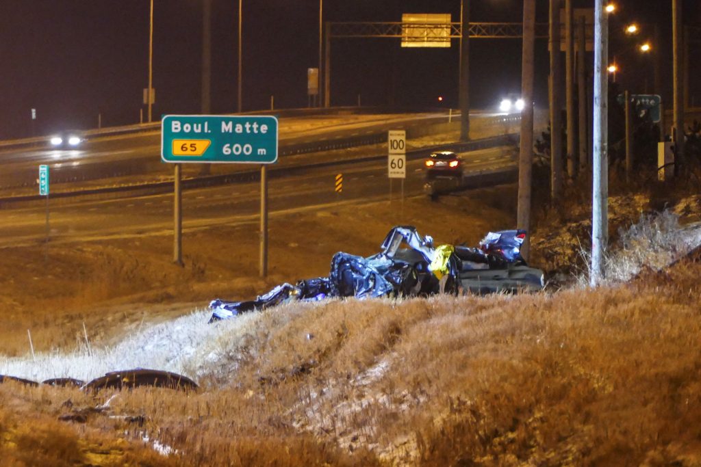 Un blessé dans un accident sur l&rsquo;autoroute 30 à Brossard