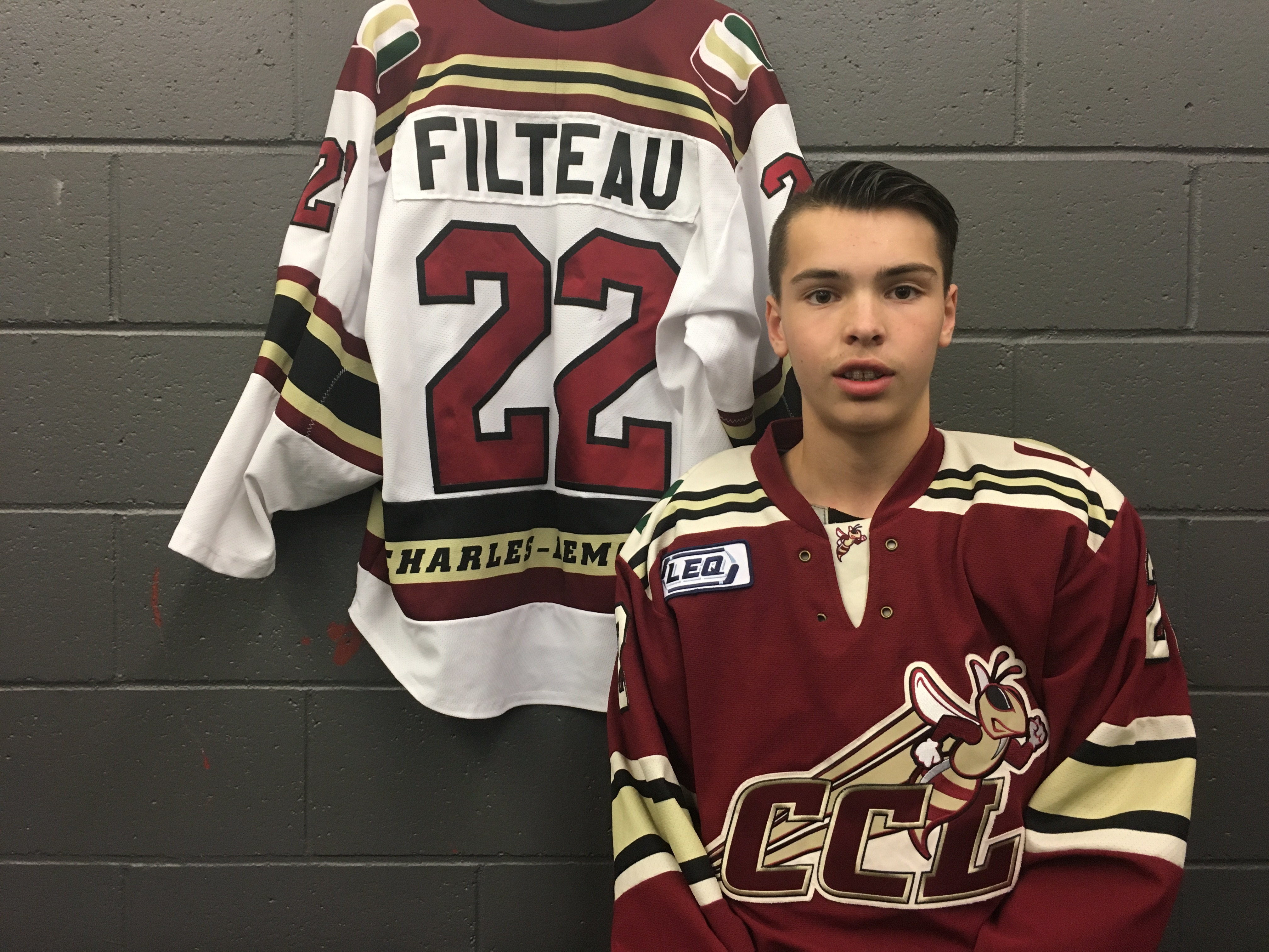 William Filteau, un joueur de hockey d&rsquo;exception