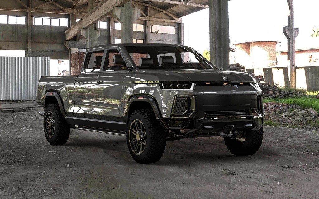 Jusqu’à 805 kilomètres d’autonomie pour ce pickup électrique