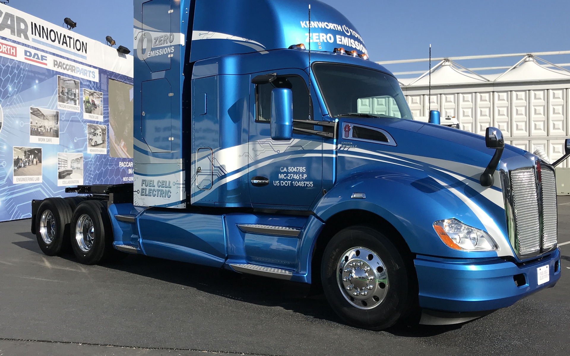 Toyota et Kenworth collaborent sur un poids lourd à l’hydrogène