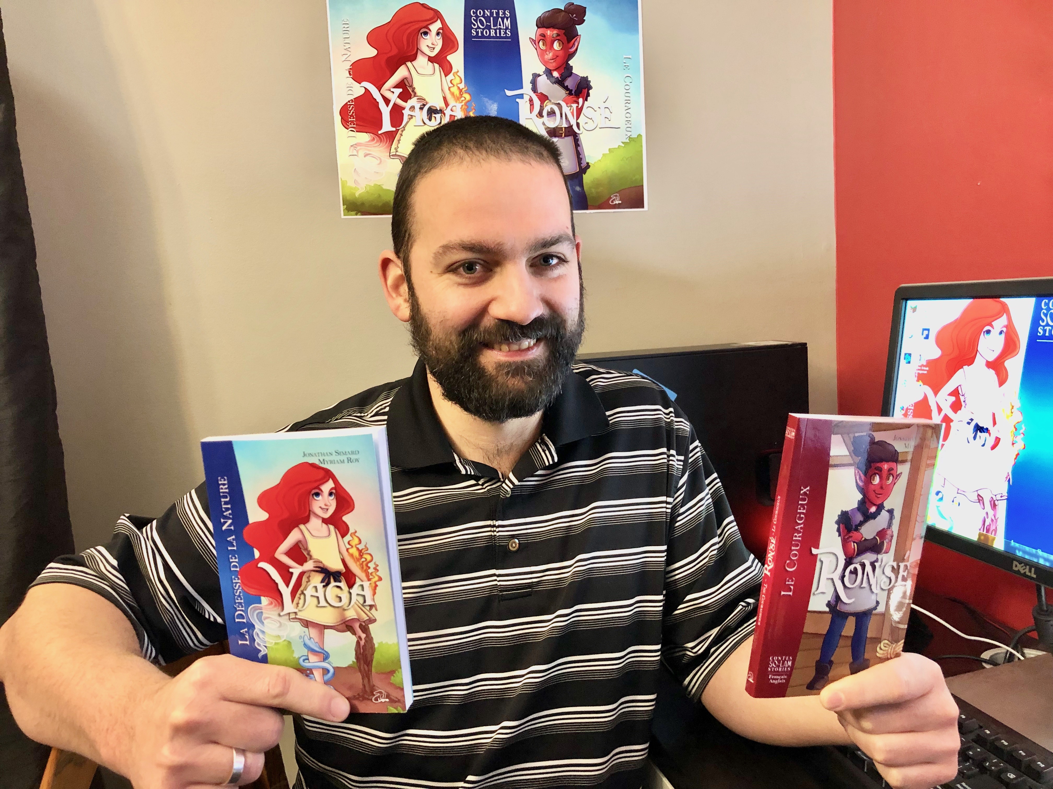 L’imagination fertile d’un écrivain de La Prairie au service de la littérature jeunesse