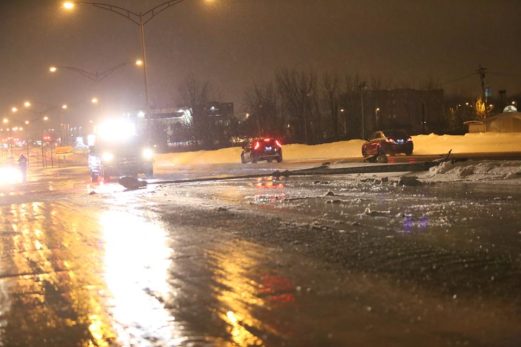 Pluie verglaçante : les conditions routières sur les autoroutes s’améliorent