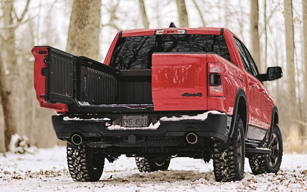 Ram offre à son tour un hayon modulable