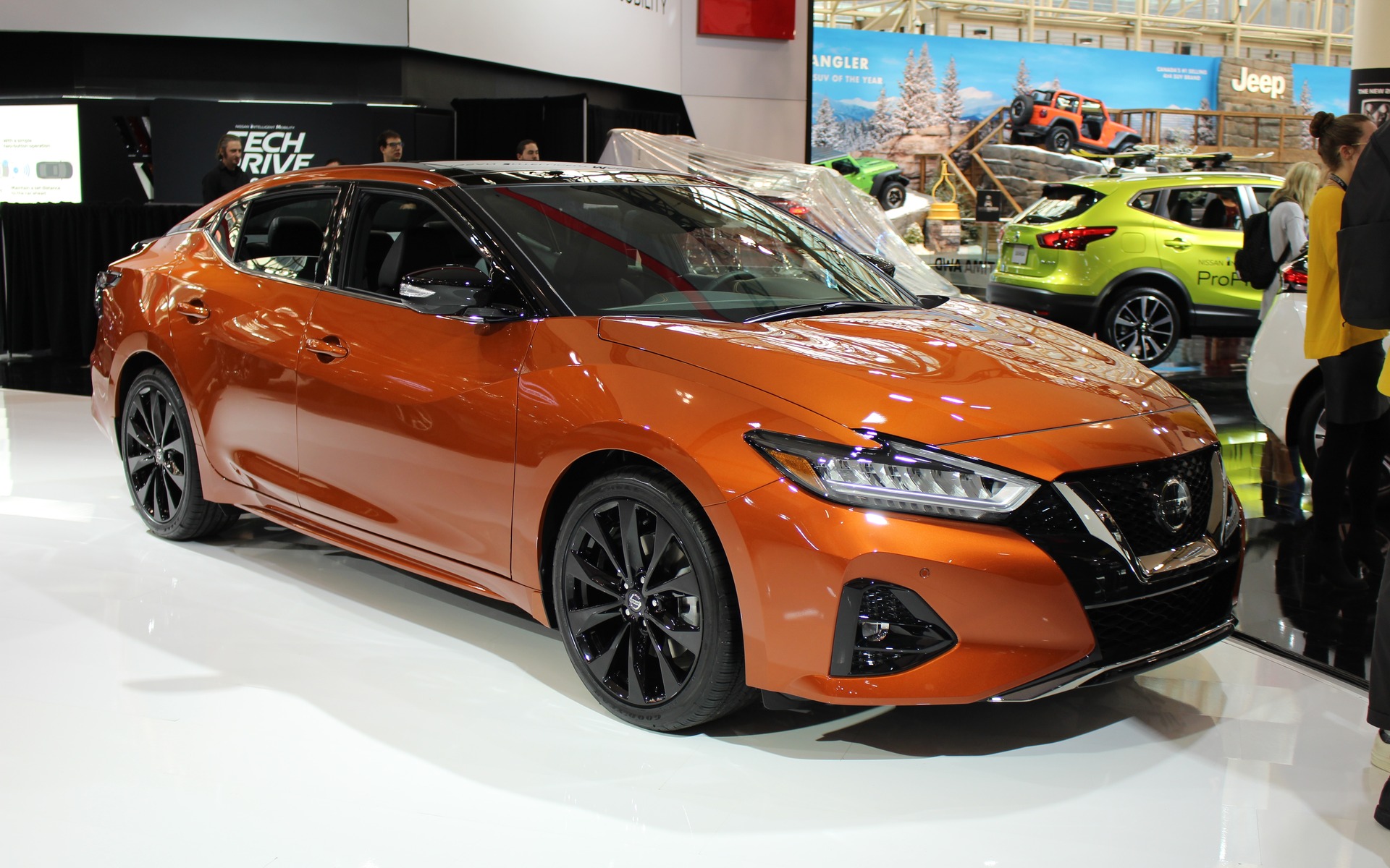 Les Nissan Maxima 2019 et Pathfinder édition Rock Creek 2019 présentés au Salon de Toronto