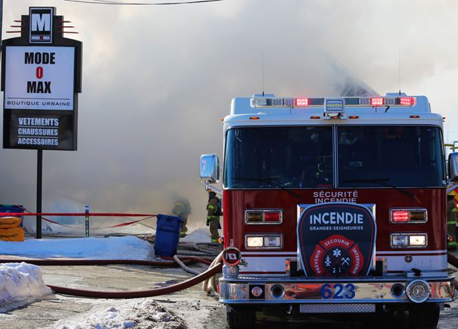 Incendie de Mode-O-Max : le propriétaire désire rouvrir rapidement sa boutique