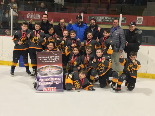 Les Lions de Roussillon victorieux à Sorel-Tracy