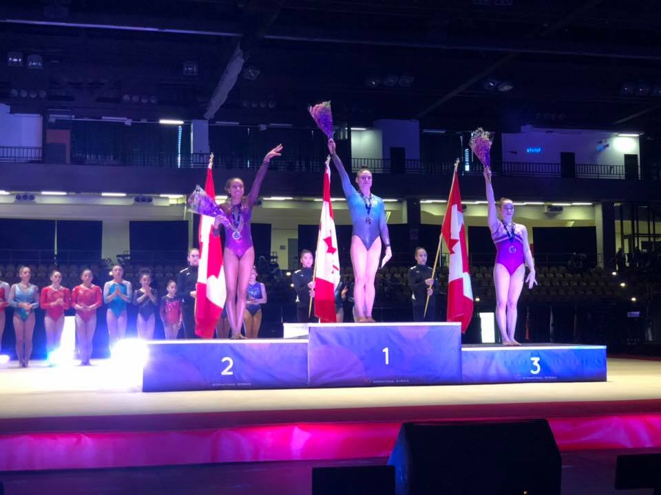 Retour triomphal à la compétition pour la gymnaste Audrey Rousseau