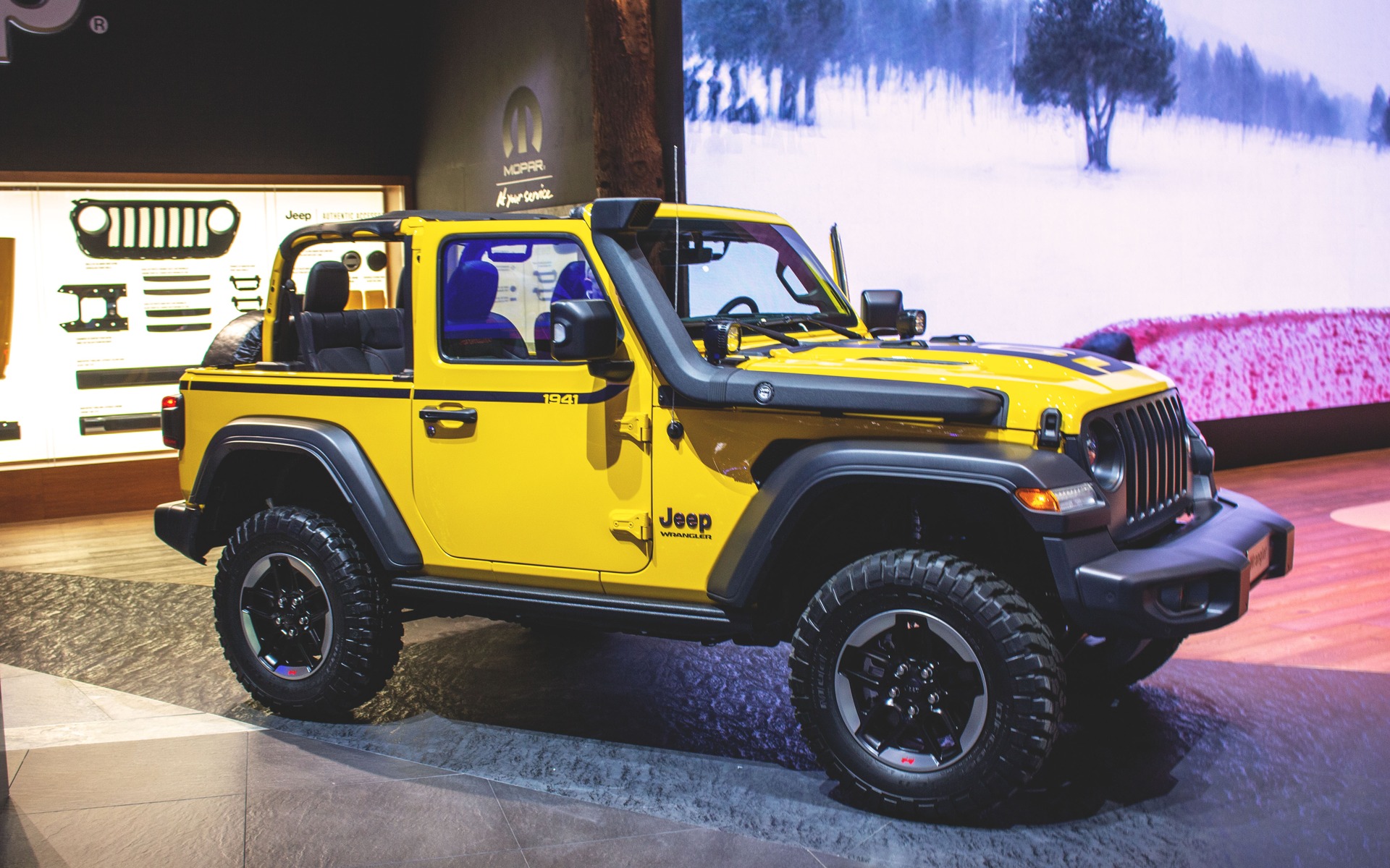 Jeep présente un Wrangler Rubicon 1941 conçu par Mopar à Genève