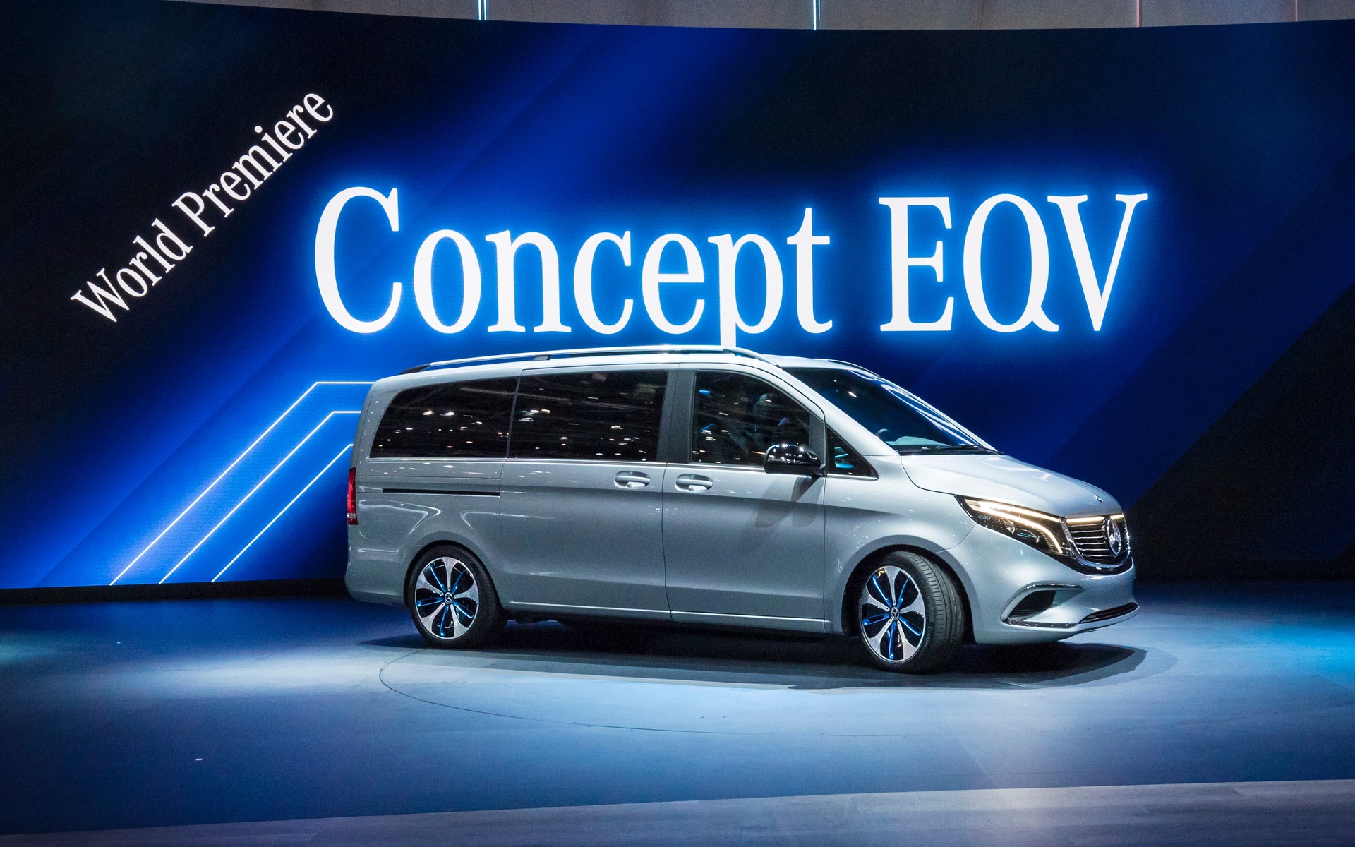 Le concept Mercedes-Benz EQV deviendra un fourgon électrique cool