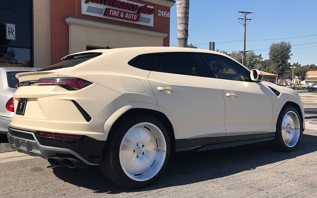 Le Lamborghini Urus de Kanye West a l’air de ça