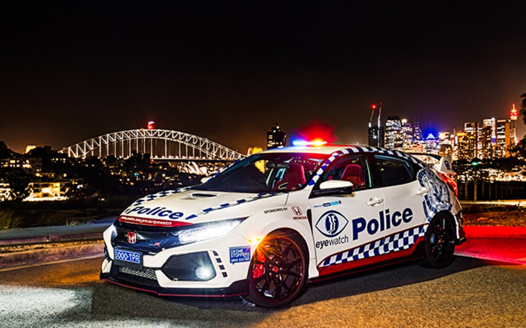 Une Honda Civic Type R pour la police australienne