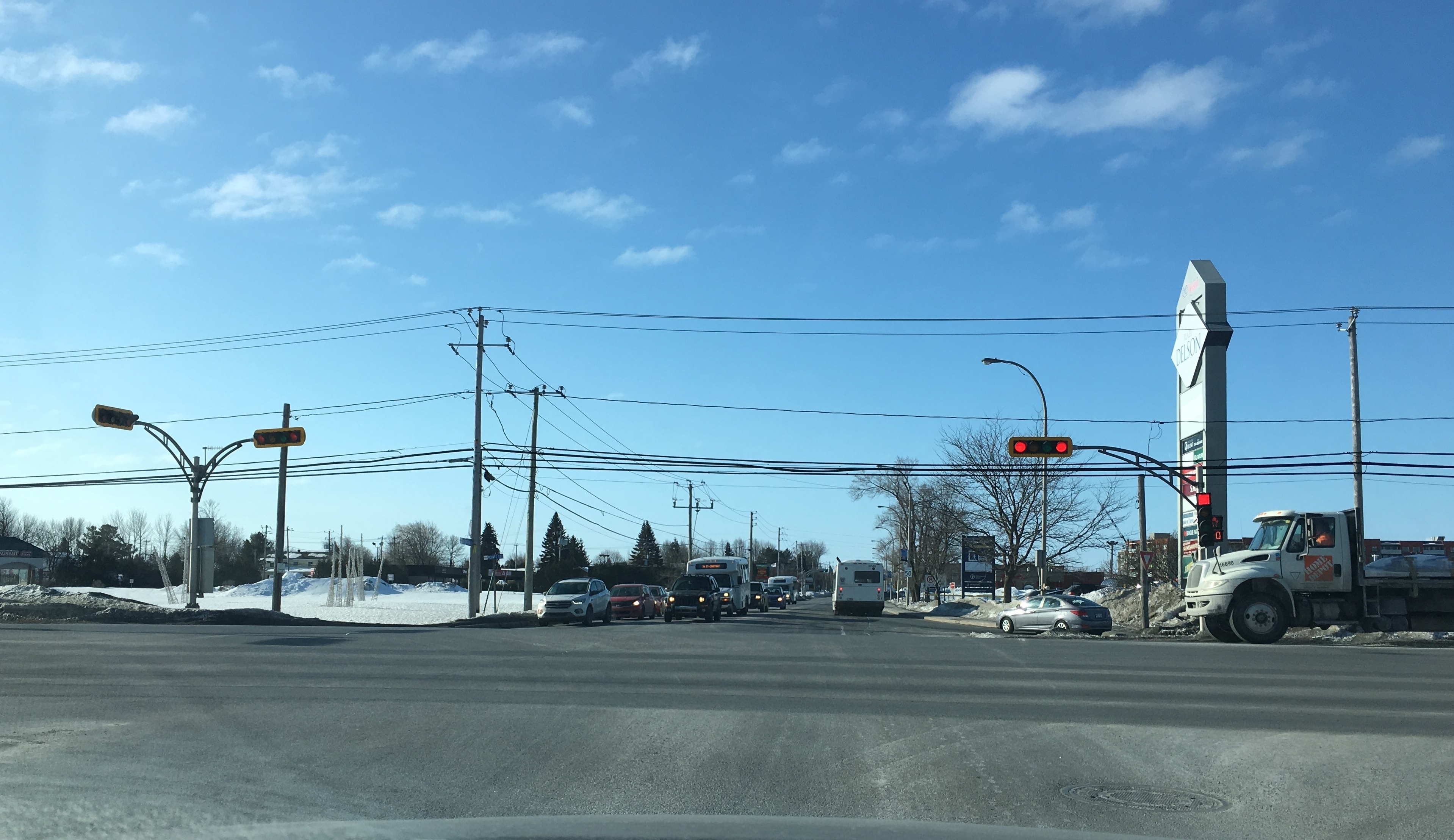 Boul. Georges-Gagné : Delson aménagera une bretelle à droite sur la route 132