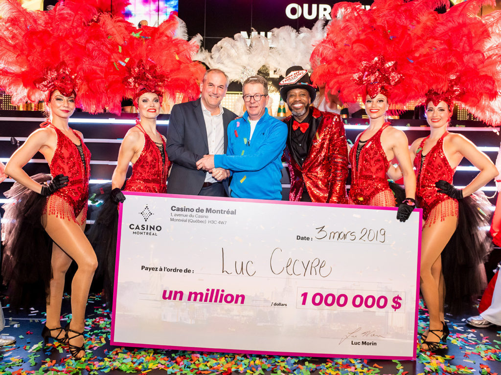 Grande euphorie pour un nouveau millionnaire de la Rive-Sud
