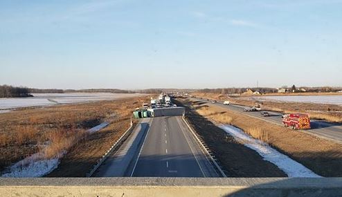 Une partie de l&rsquo;autoroute 30 fermée