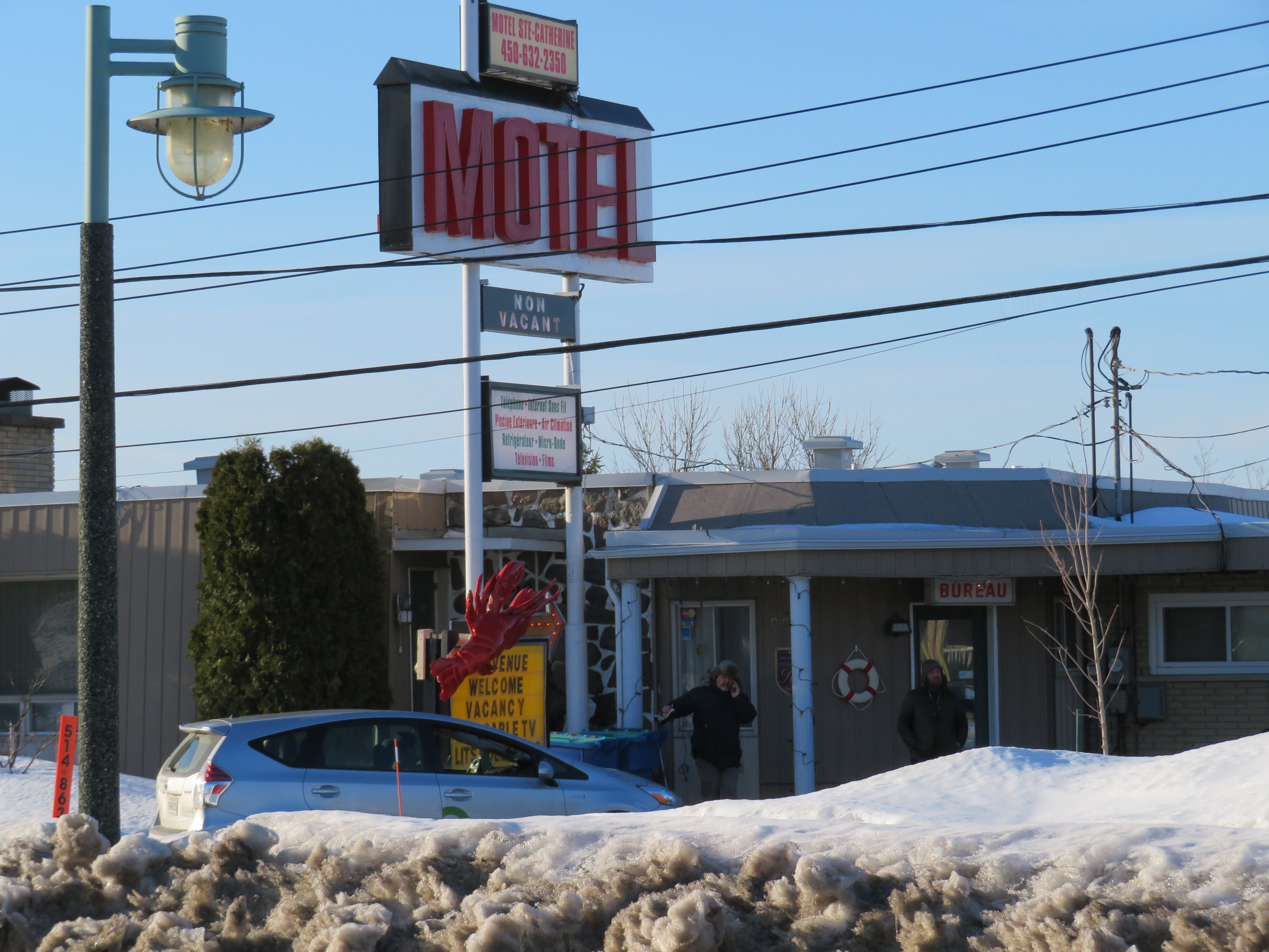 Tournage d&rsquo;un film au Motel Sainte-Catherine