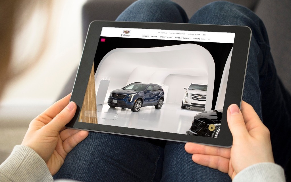 «Cadillac en ligne», une nouvelle façon de magasiner
