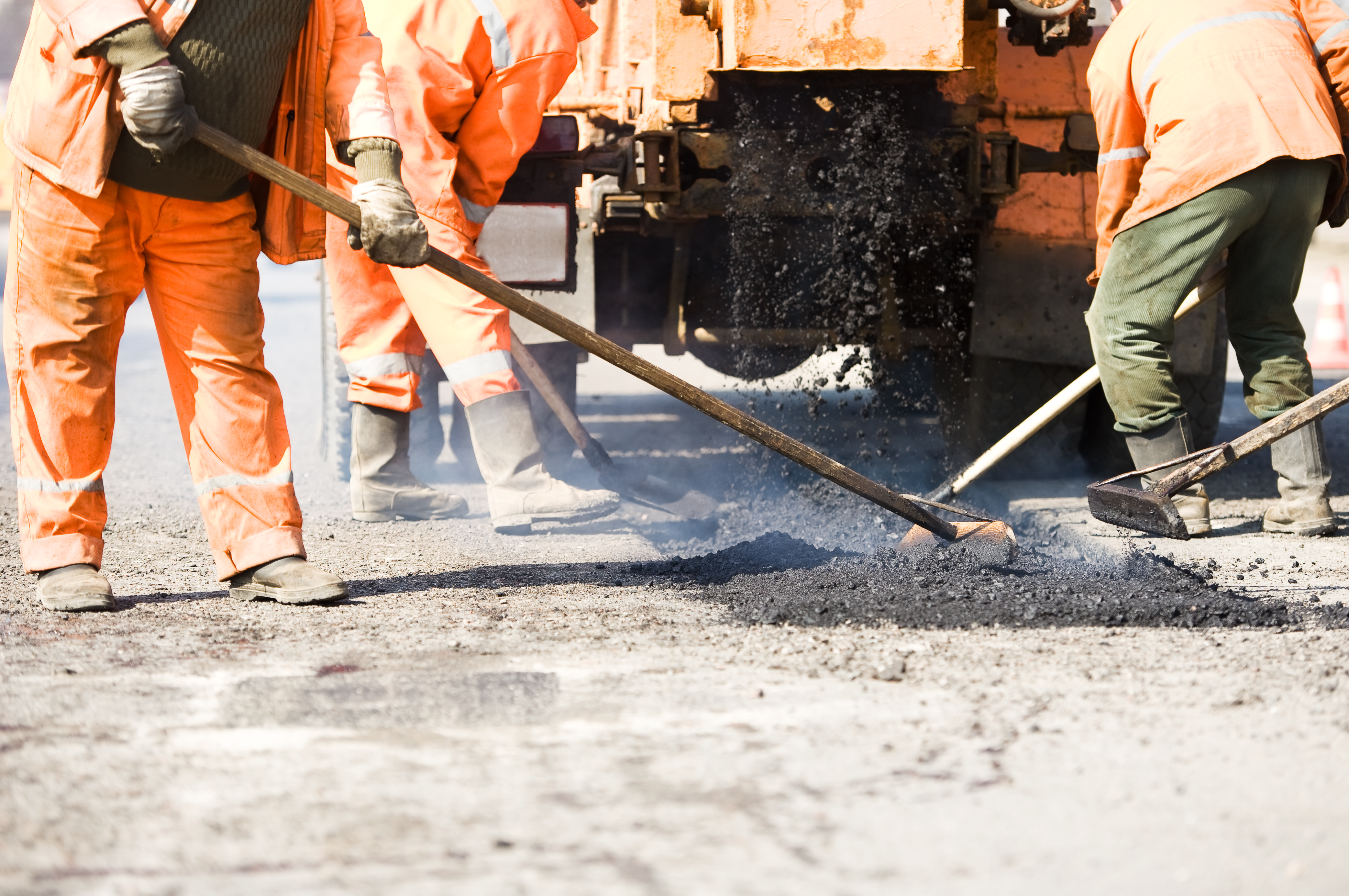 Delson : travaux d&rsquo;asphaltage sur le boulevard Marie-Victorin
