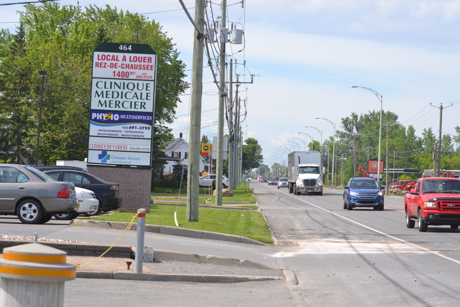 Le cellulaire au volant pourrait être en cause dans l’accident à Mercier