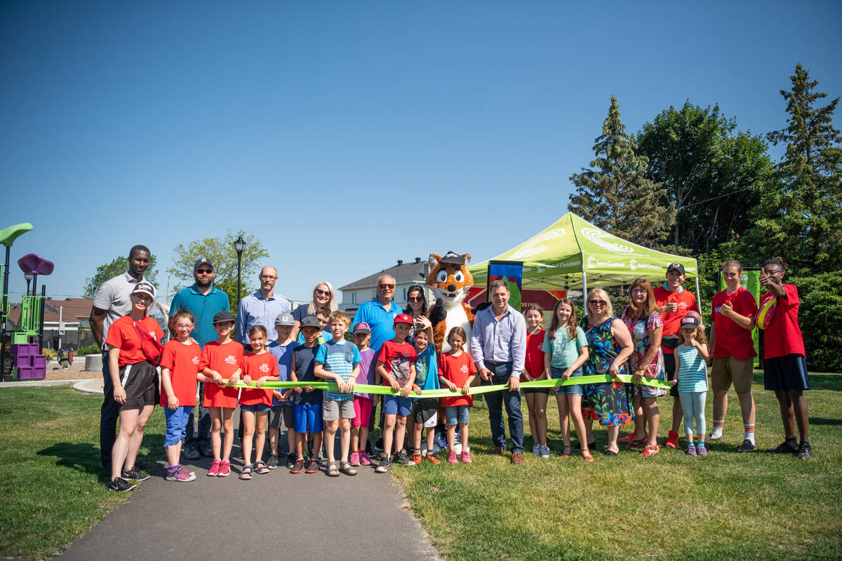 Inauguration du parc Montreuil