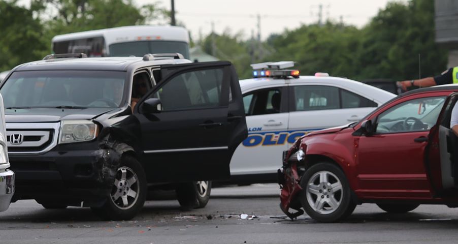 Collision sur la route 132 à Saint-Constant
