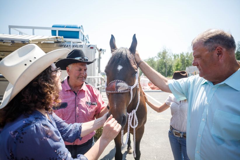 Un Stampede pour le 1er anniversaire de la résidence Alizéa à La Prairie