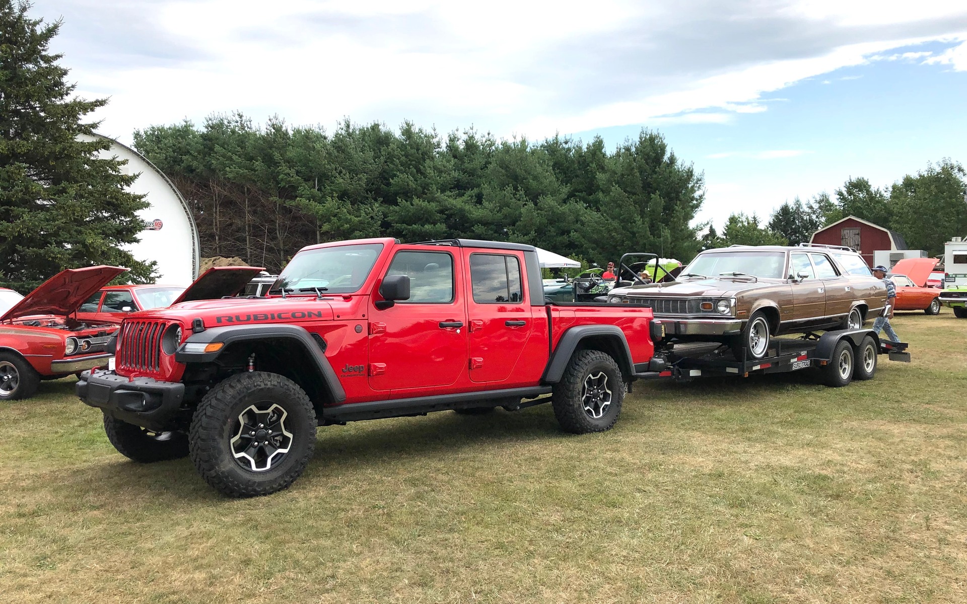 On a remorqué 7400 livres avec le Jeep Gladiator