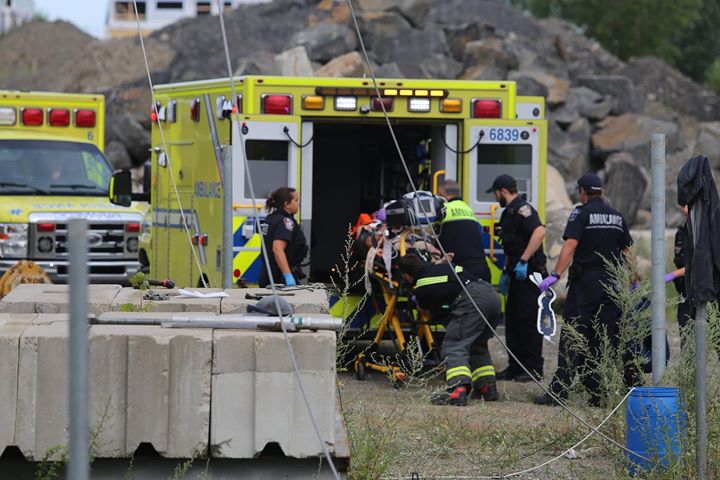 Accident dans une tour de télécommunications : des nouvelles de l’état de santé des travailleurs