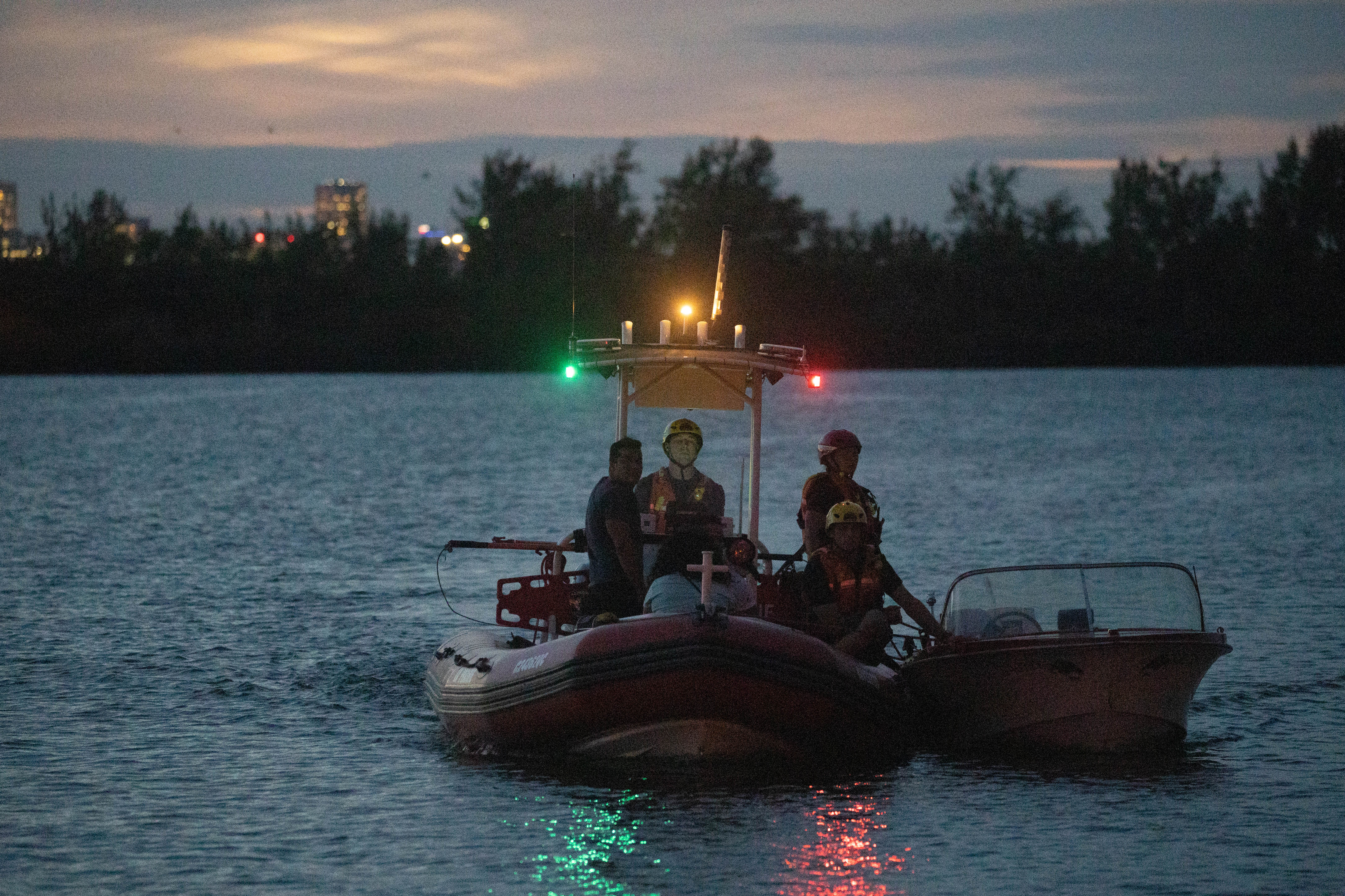 Sauvetage nautique dans le bassin de La Prairie