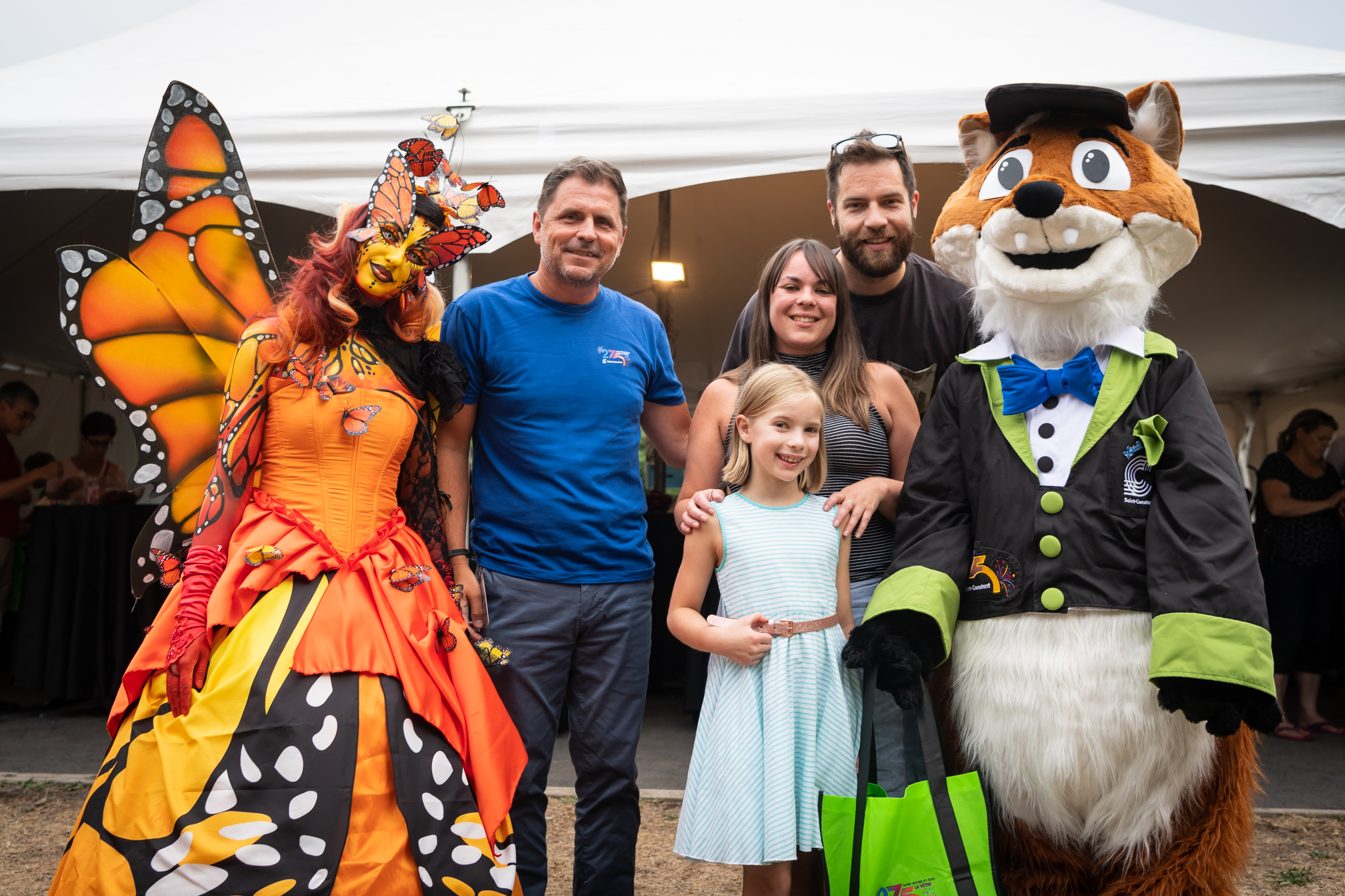 Une fête sous le signe des papillons à Saint-Constant