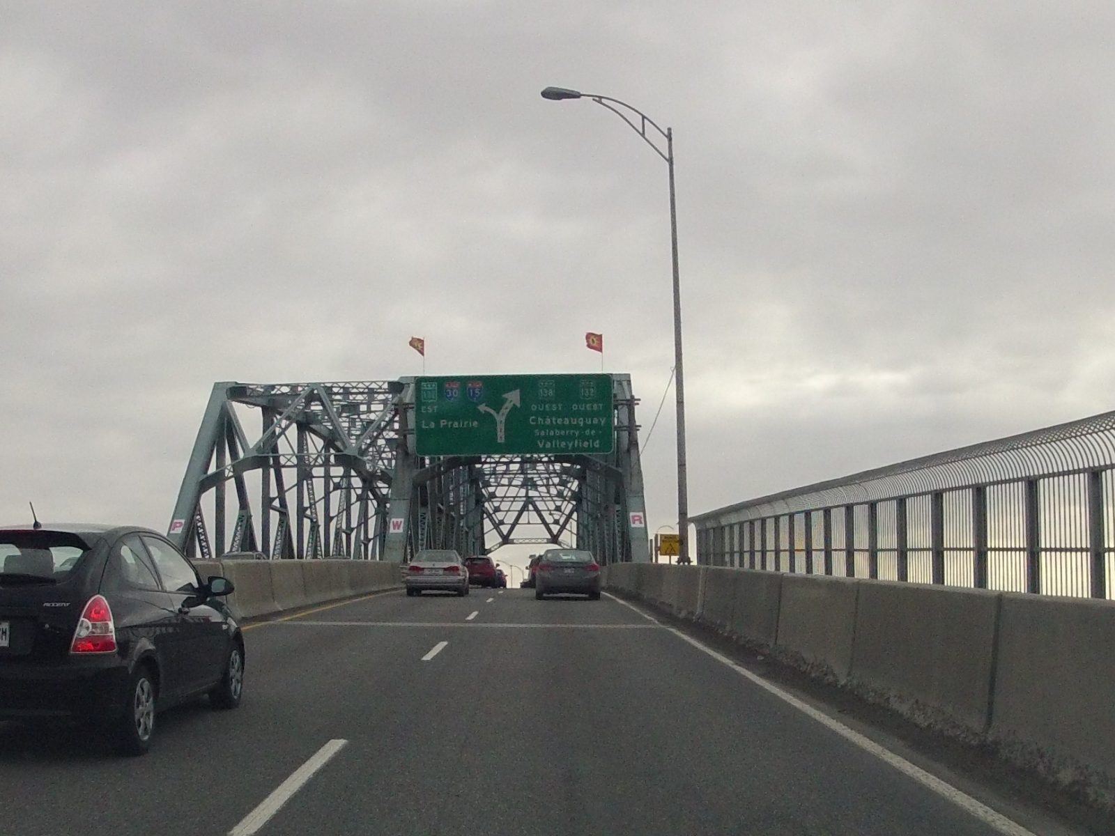 Travaux au pont Mercier en fin de semaine