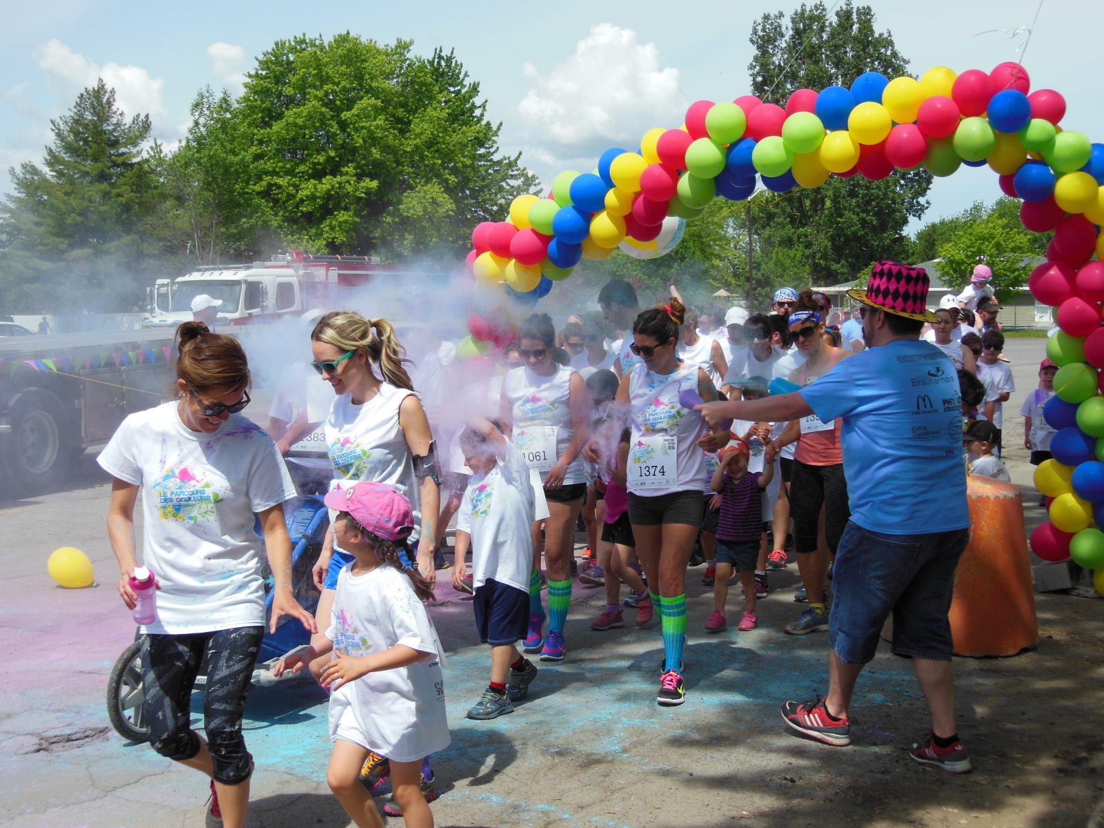 Une Color Run pour amasser des fonds pour une école de Delson