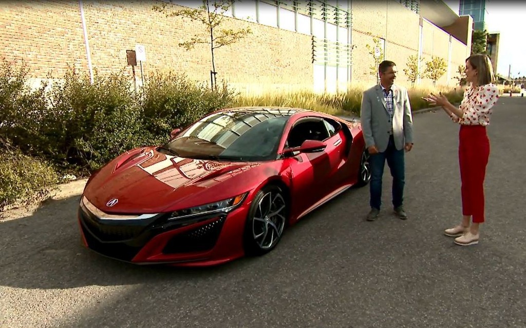 Antoine Joubert présente l&rsquo;Acura NSX