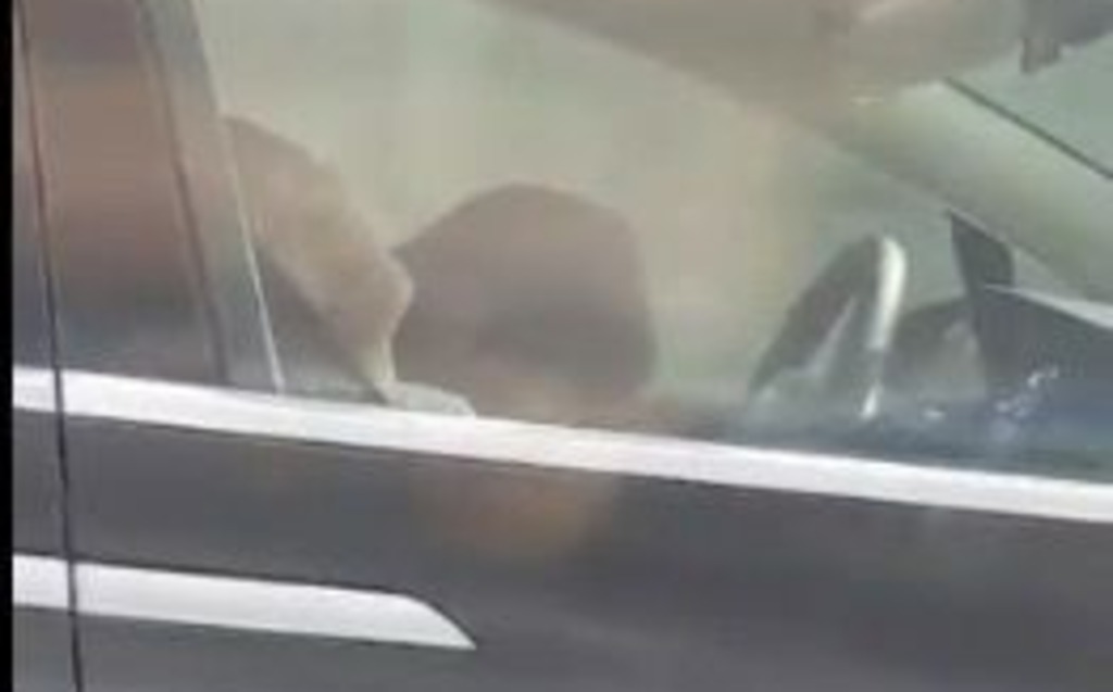 [VIDÉO] Il dort au volant de sa Tesla… sur l’autoroute!