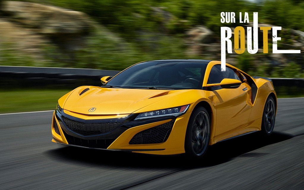 Sur la route : Antoine Joubert conduit l&rsquo;Acura NSX 2019