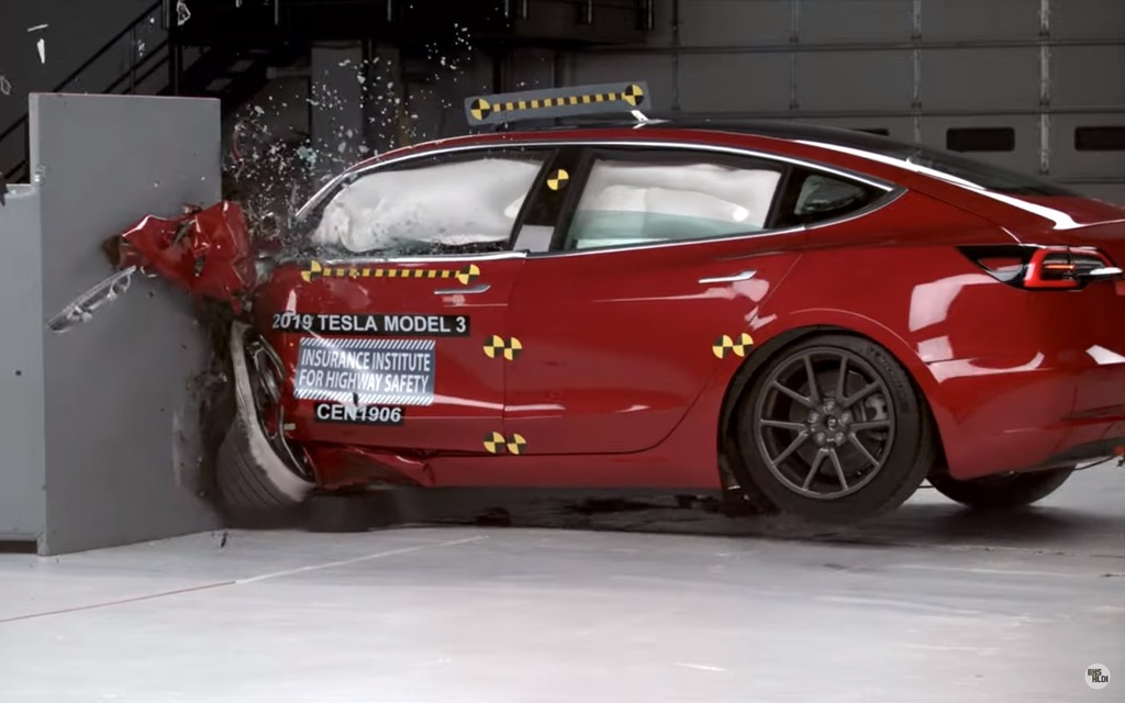 Tesla récolte son premier prix de l’IIHS