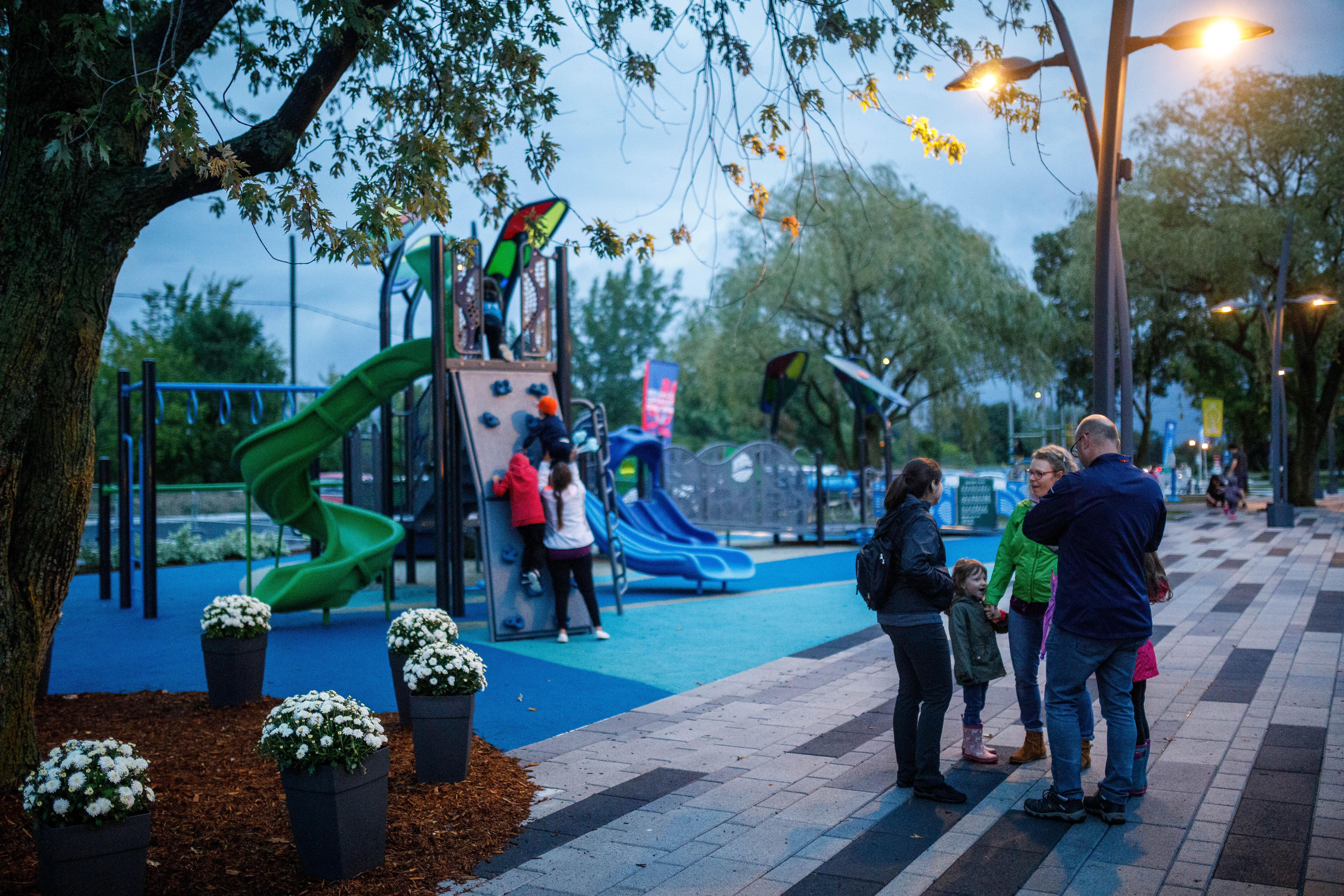 Le parc Francis-Xavier-Fontaine inauguré