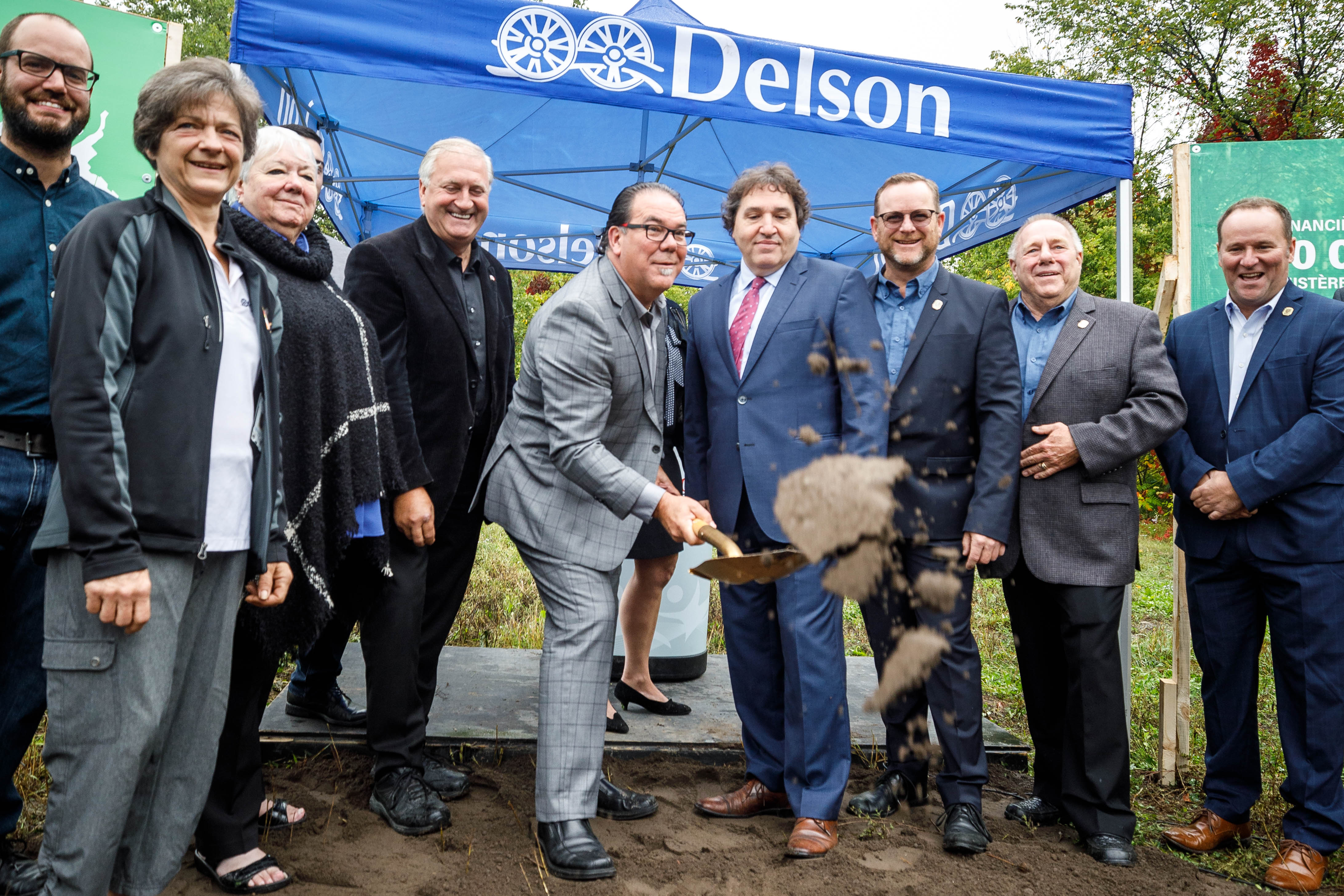 Le Parc du centenaire à Delson ouvert au public dans un an
